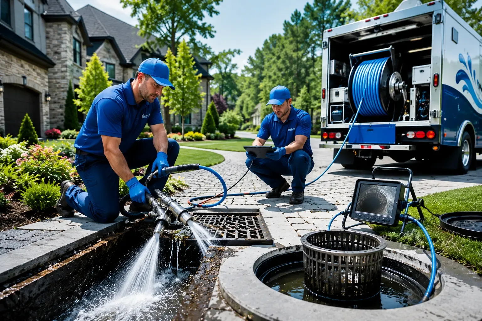Local outdoor drain cleaning professionals in Mount Airy, NC