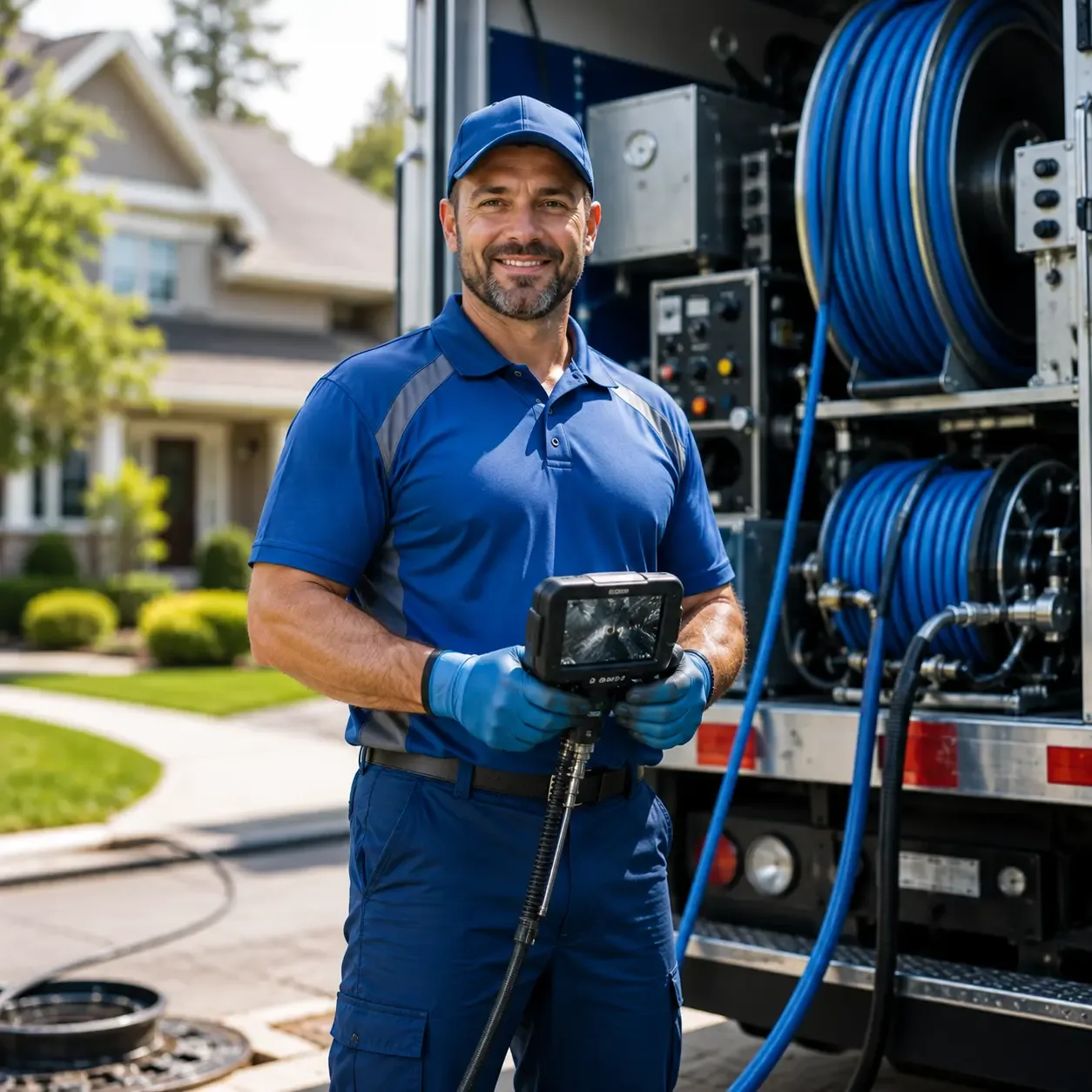 Local outdoor drain cleaning specialists in Mount Airy, NC